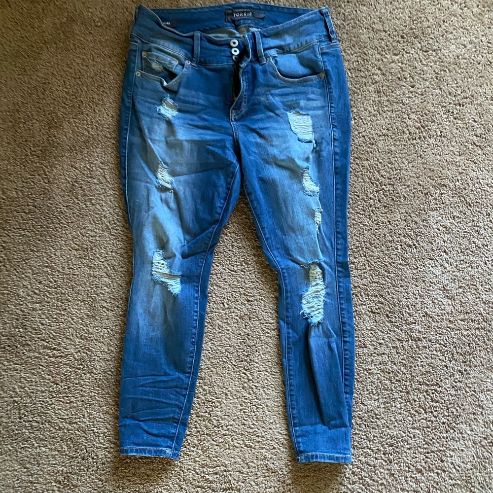 Torrid Jegging Stretch 12 Xtra- Short